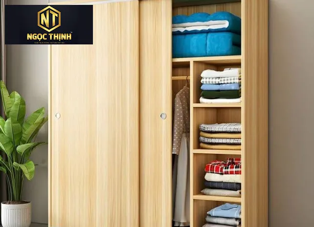 TỦ QUẦN ÁO CỬA LÙA ĐƠN GIẢN GIÁ TỐT